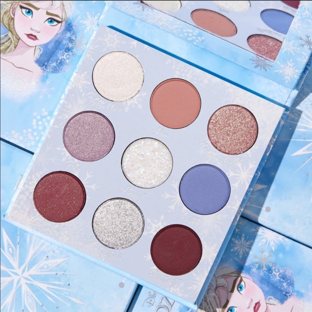NWT ELSA FROZEN II COLOURPOP EYESHADOW PALETTE - Picture 5 of 7